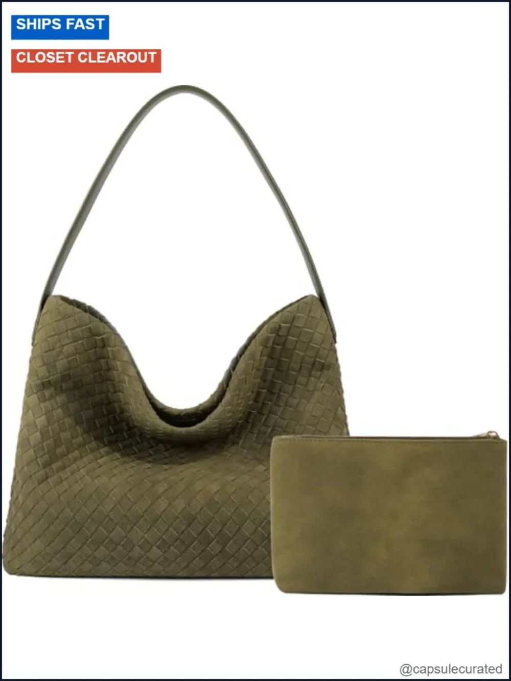 Suede Hobo Tote Vegan Leather Top Handle Shoulder Bag Women Work Travel with